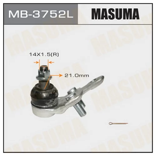 Опора шаровая нижняя передняя левая MASUMA MB3752L