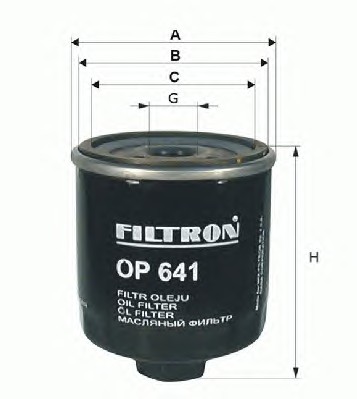 Фильтр масляный FILTRON OP574