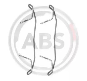 Ремкомплект дисковых тормозных колодок ABS 1123Q