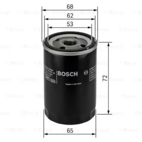 Фильтр масляный двигателя BOSCH 0986452028