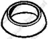 Уплотнительное кольцо, выпускной трубопровод BOSAL 256652