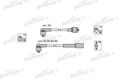 Комплект проводов зажигания PATRON PSCI1012