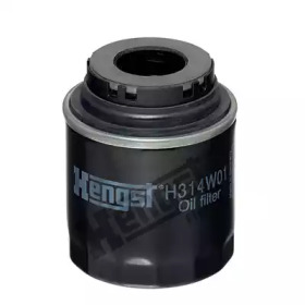Фильтр масляный двигателя HENGST FILTER H314W01